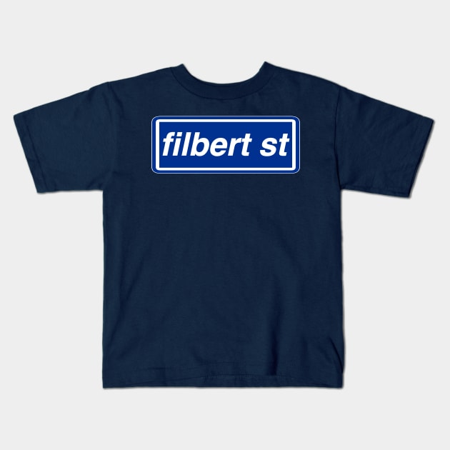 Filbert St Kids T-Shirt by Confusion101